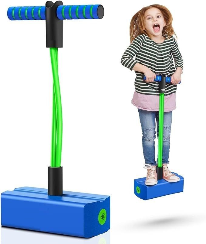 Pogo Jumper for Kids Pogo Stick with Safe Foam Design Kids Workout Equipment