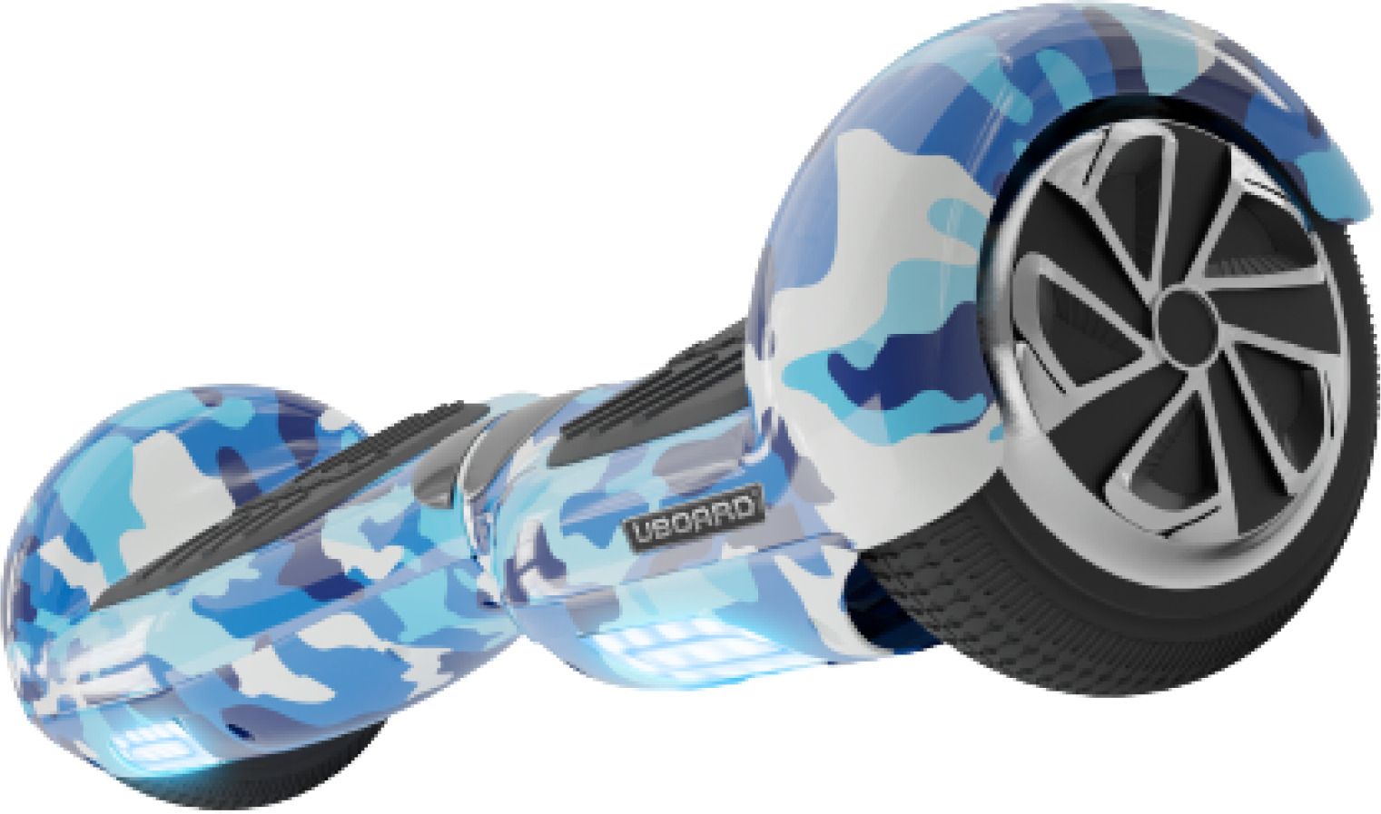 Classic 6.5 Hoverboard with App Connectivity, Inbuilt Bluetooth Speaker Military