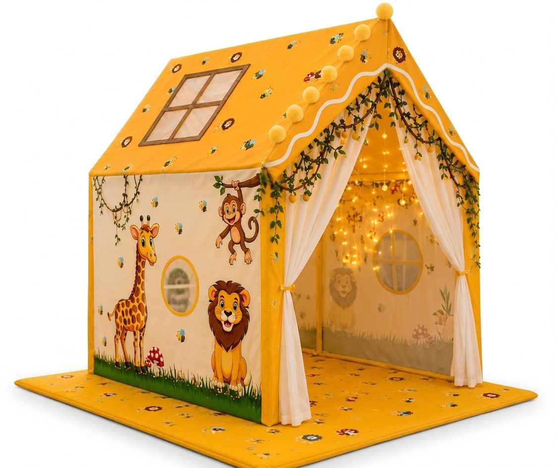 tinyaura Jungle Adventure Kids Play Tent-picture-42