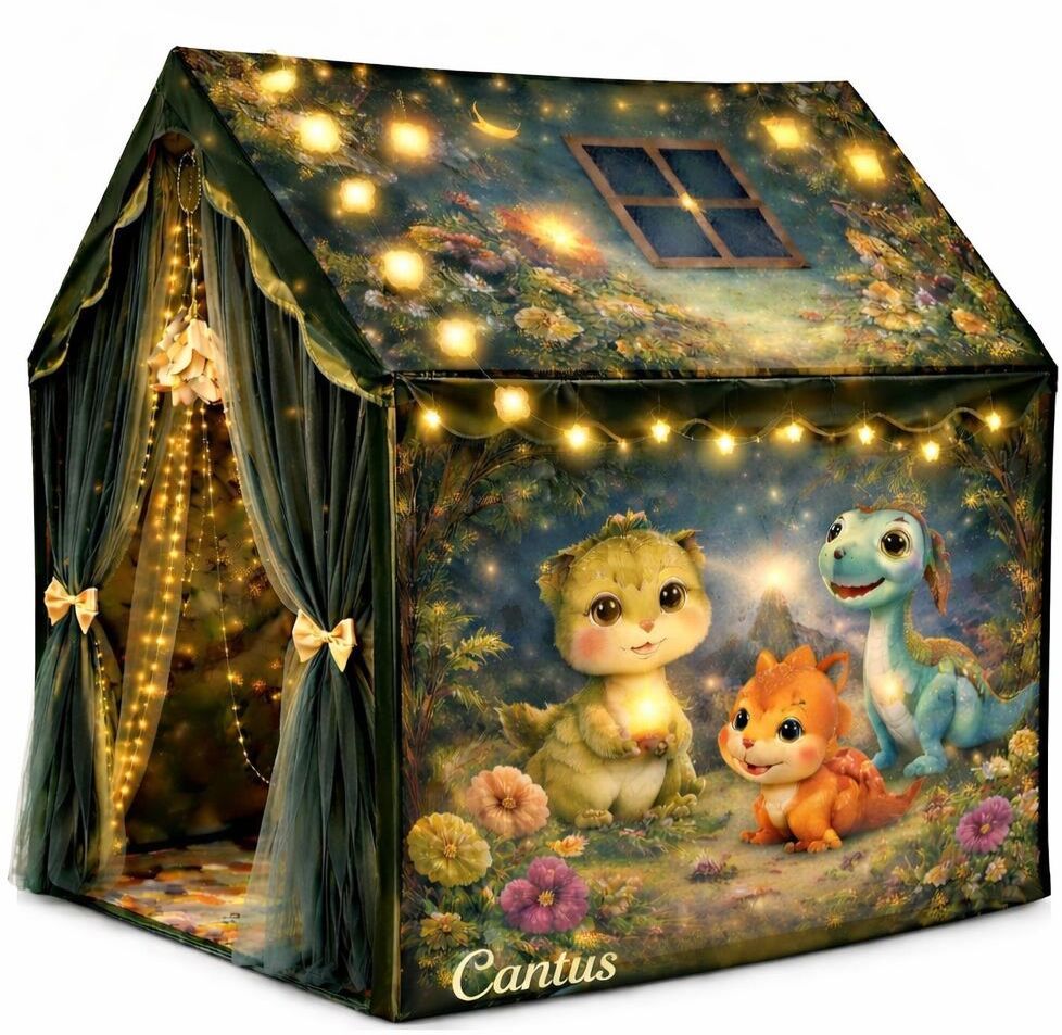 Tent House for Kids Dragon Play Tent House for 10 Years boys and girls(Big)-image-31