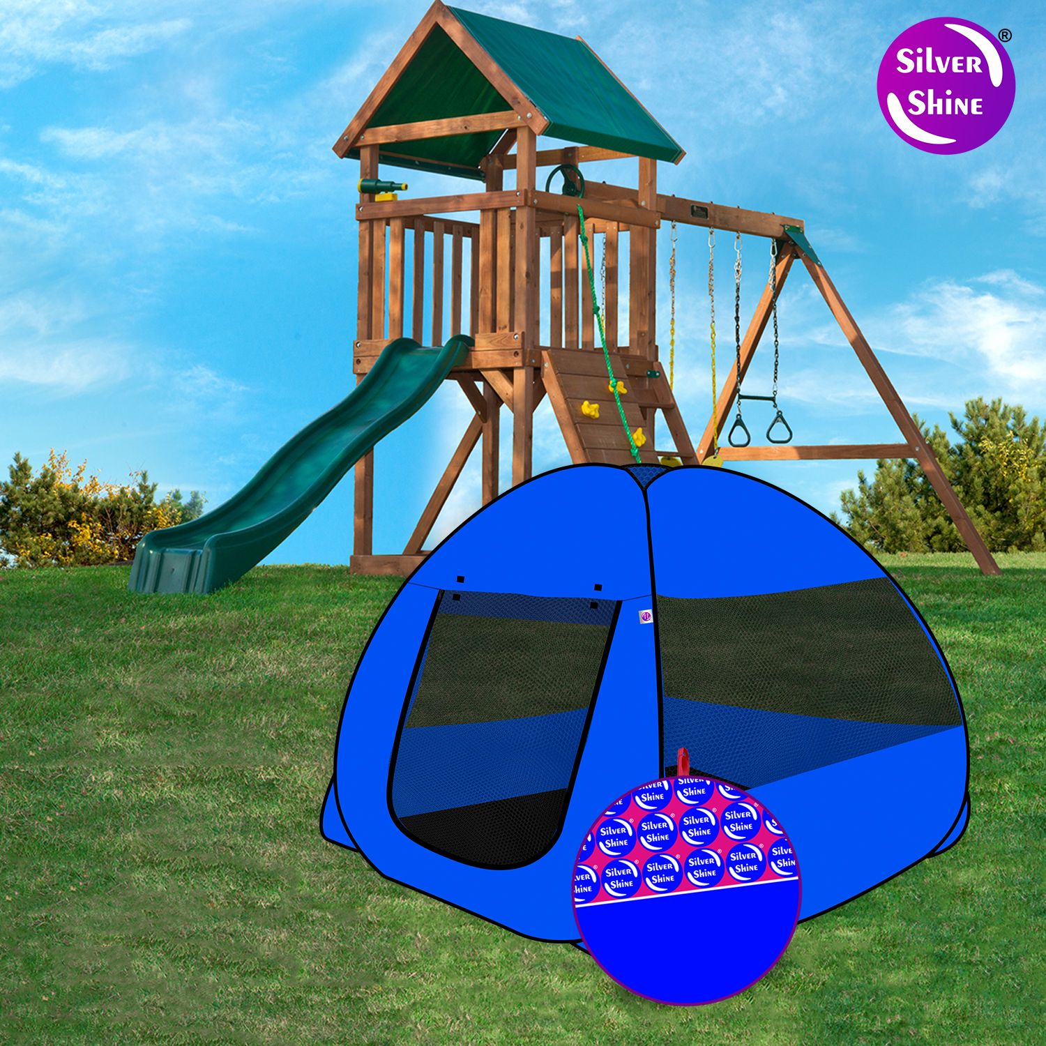 Popup Kids Play Tent House Multi Purpose Foldable For Kids Baby-image-47