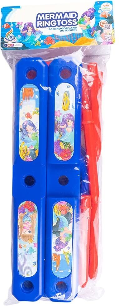 Ringtoss for Indoor & Outdoor Play A Perfect Playtime Sport Game(Mermaid)