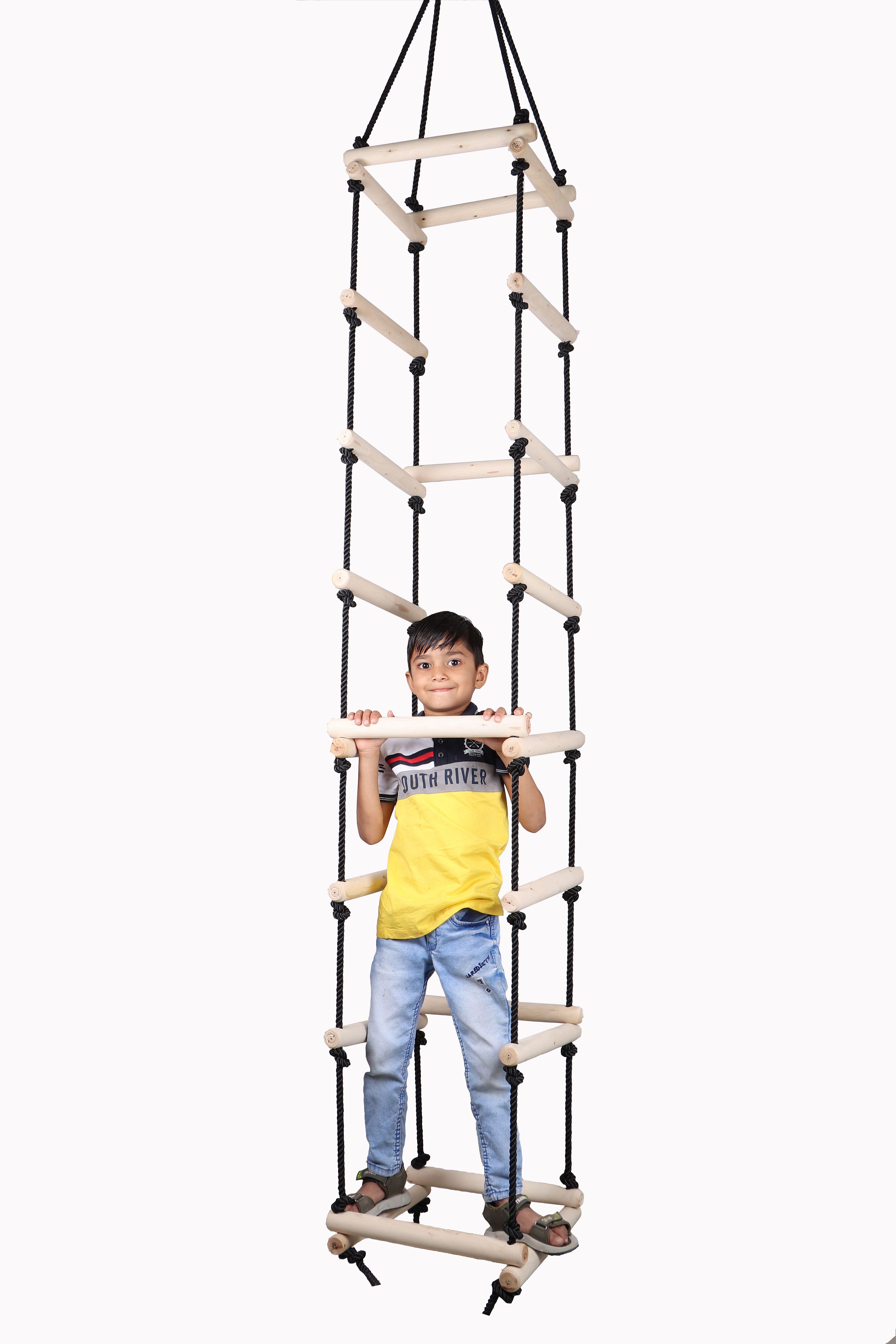4-Side Ladder|Squre Ladder for Kids For Physical Activity |Tunnel Ladder Outdoor