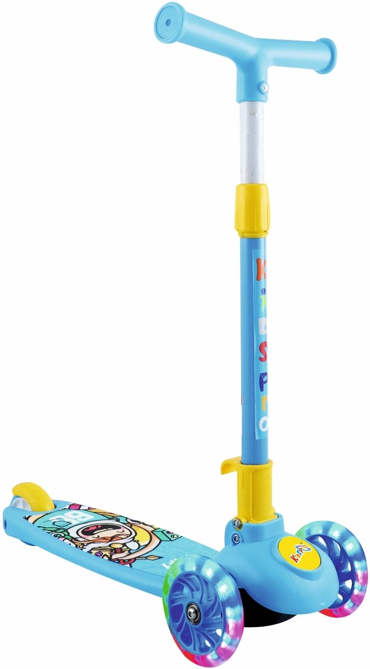 Kick Scooter | Adjustable Height | Multicolour LED Wheels | Scooty For Kids-image-35