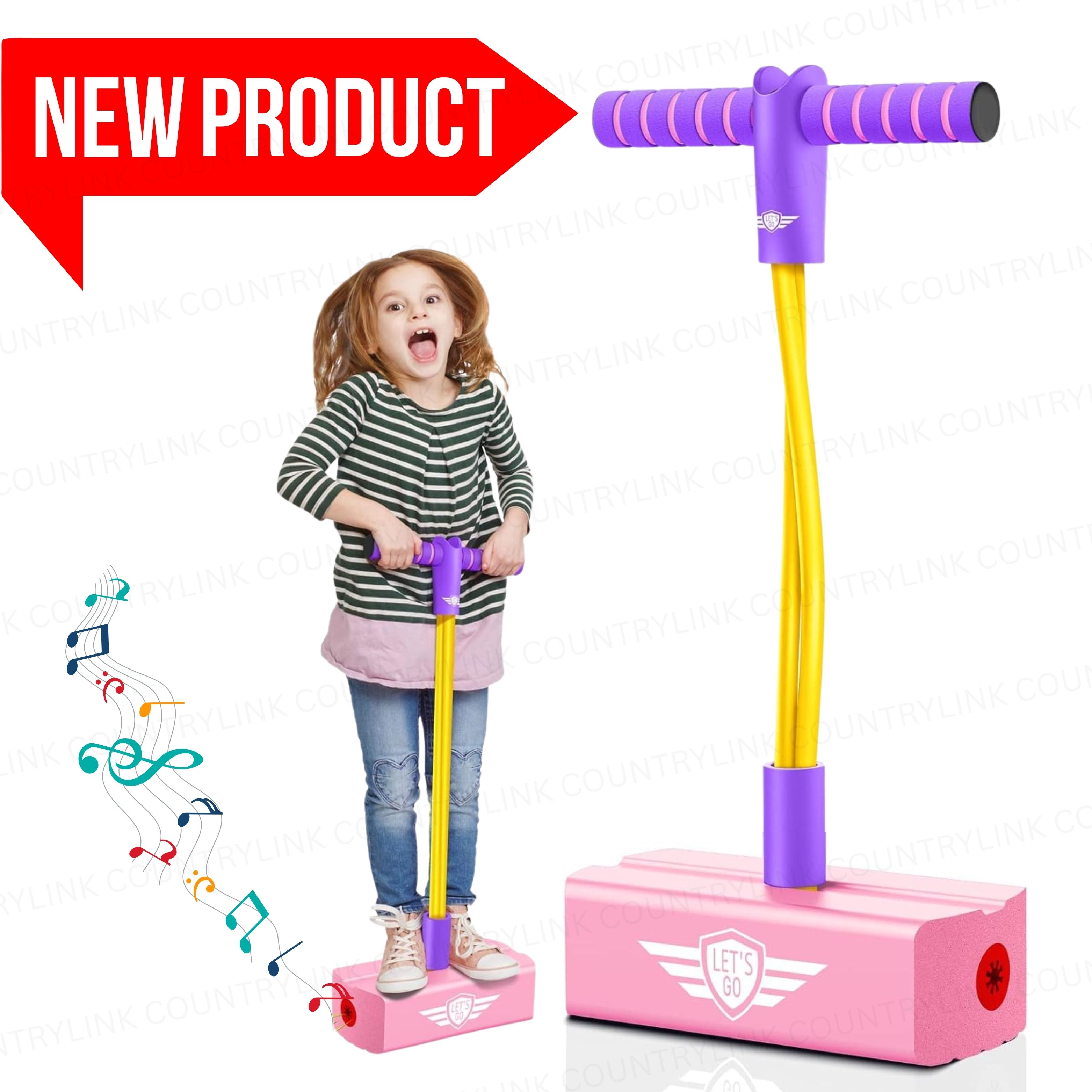 countrylink Jumpins Kids Foam Pogo Stick Balance Training Indoor Outdoor Jump Toy-picture-11