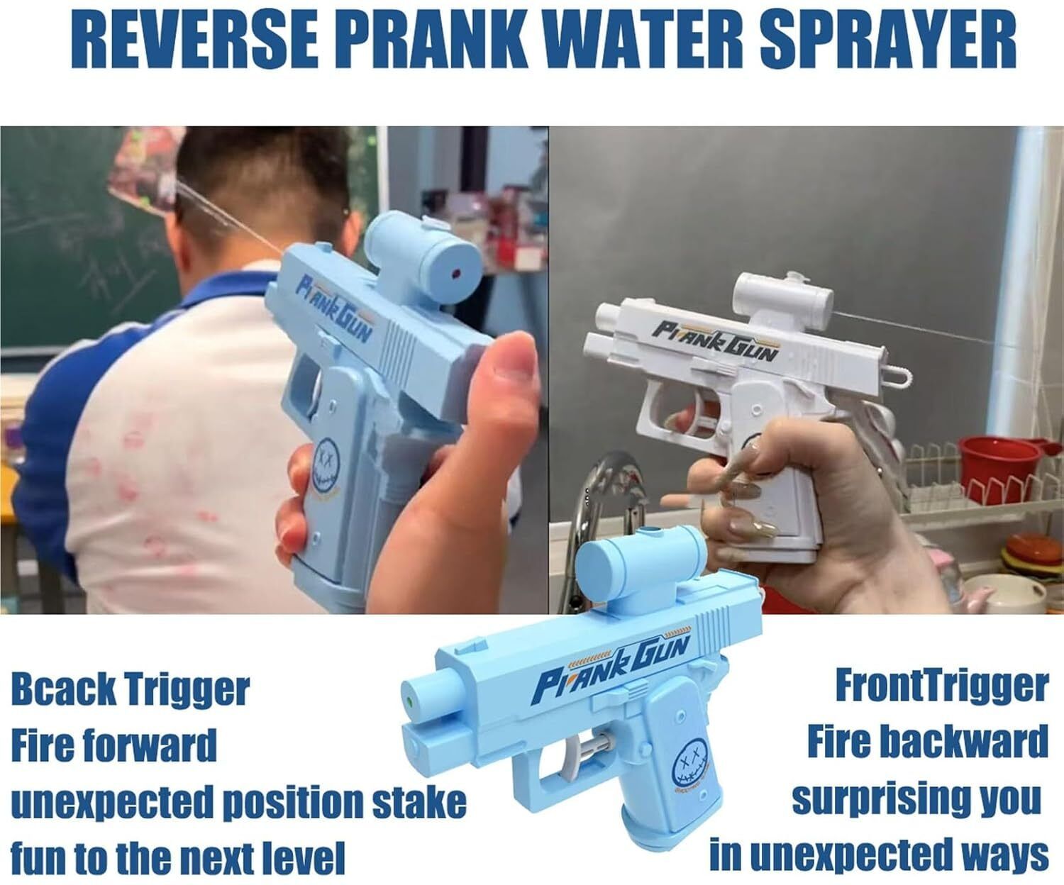 taabar Prank Water Gun Double-Sided Reverse Compulsive Two-Way Water Sprayer-picture-10