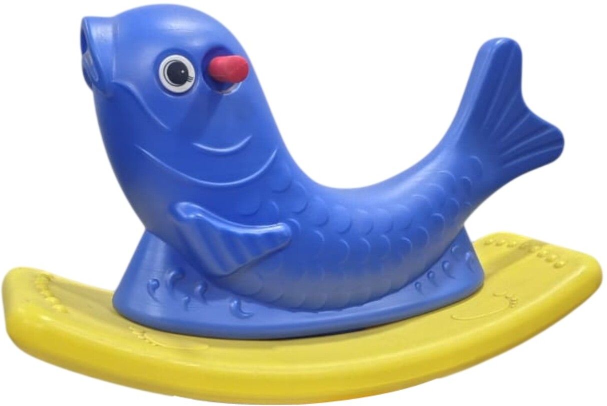 Ride-On Fish Rocker for Kids | Indoor & Outdoor Rocking Toy For Boy & Girls-image-14