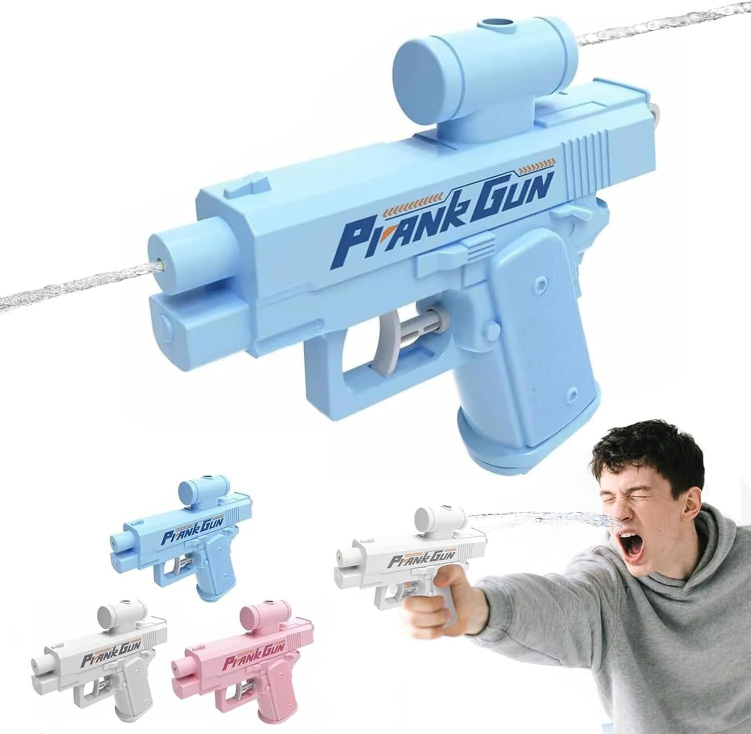 Prank Two Way Water Gun Double Spray Reverse Surprise Blaster Toy Water Gun-image-31