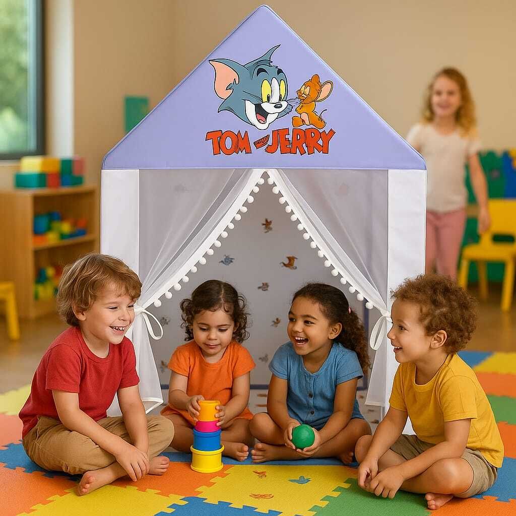 Tom & Jerry Light Weight Kids Play Tent House for 3 to 10 Years Old-image-20