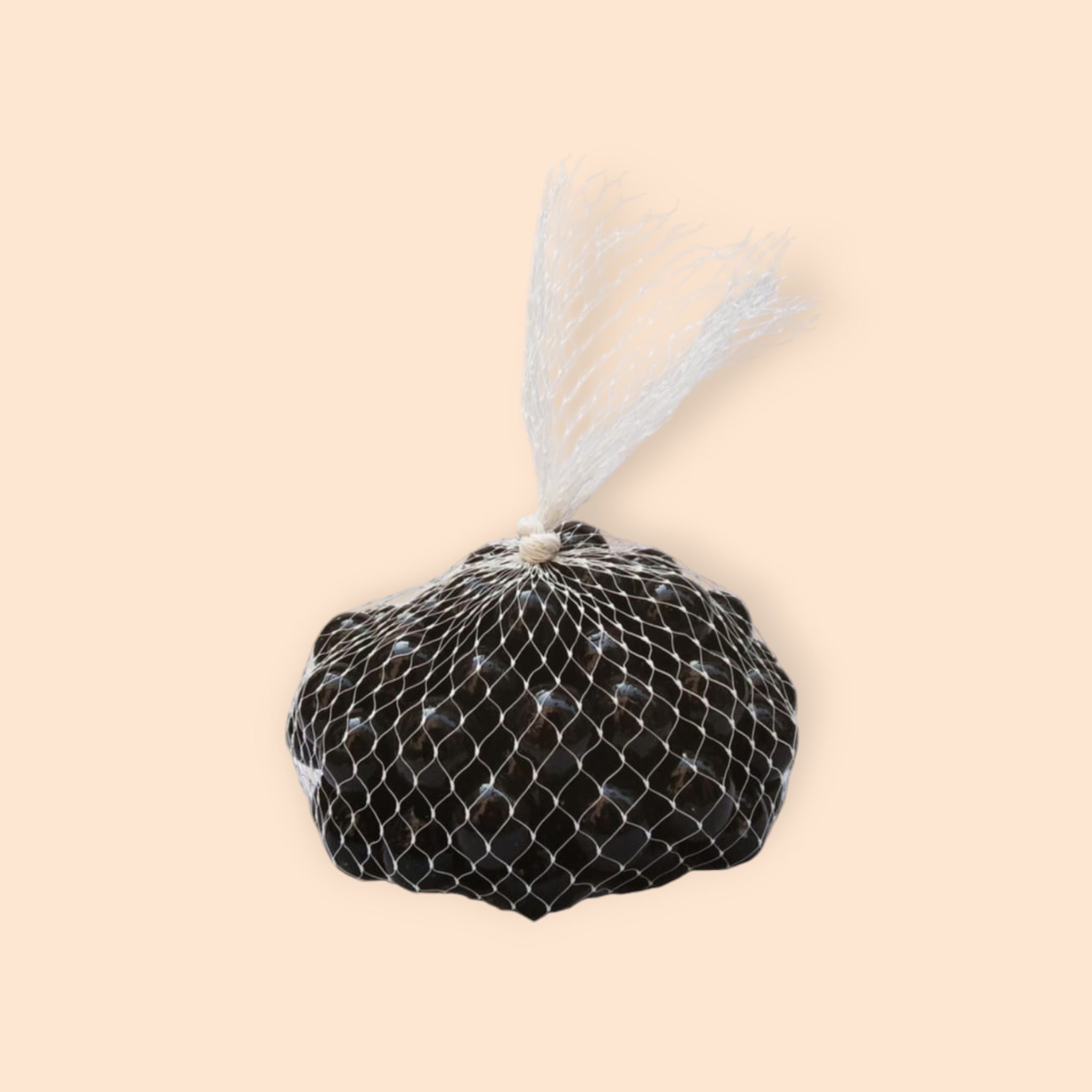 90Piece Black Color Kanche Marble Glass Ball Goli_a37