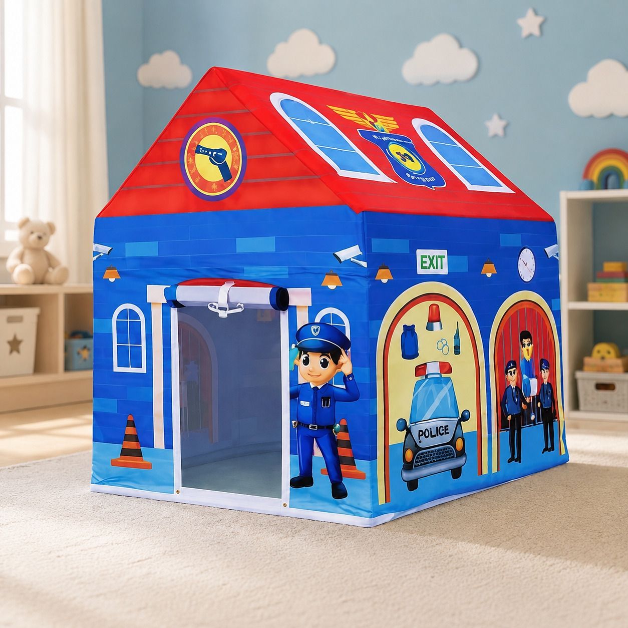 Kids Playhouse Tent | Spacious Foldable Play Tent for Boys & Girls-image-20