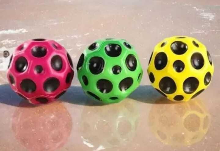 Moon Ball for Kids ,Soft Rubber Bounce Ball set of -2-image-22