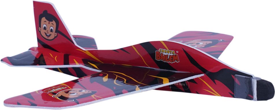 Bheem Boomerang Foam Flying Plane for Kids Boys/Girls