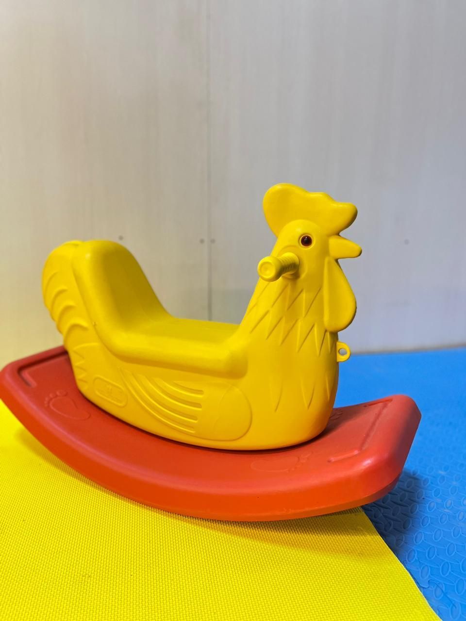 Plastic Ride-On Hen Rocker for Kids | Indoor & Outdoor Rocking Toy