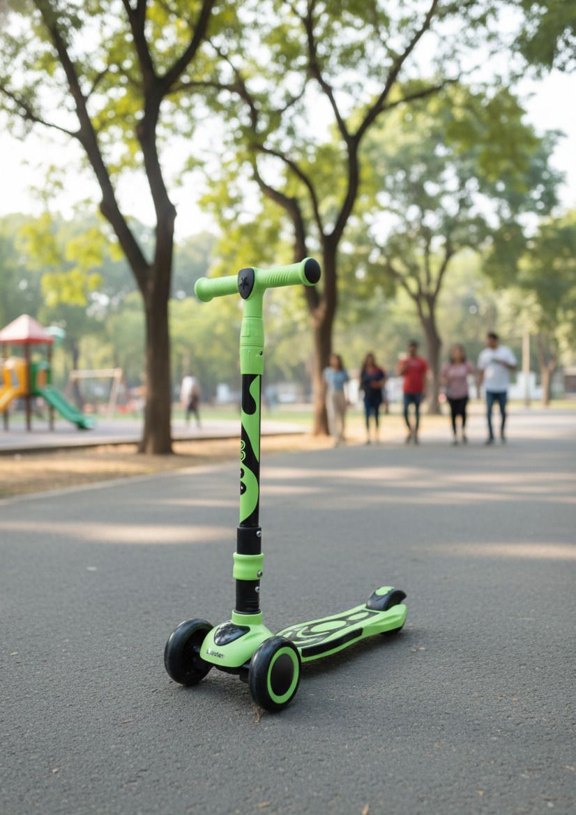 Scooter for Kids- Toddler 3-Wheel Kick Scooter with LED Lights | Safe & Stable-image-22