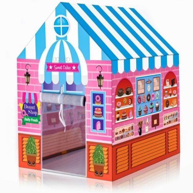 Kids Play Tent House for 3-12 Year Old Girls and Boys CANDY THEME