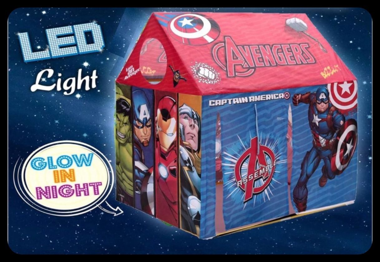 jayaansh traders Avengers Led Tent House Jumbo Size Extremely Light Weight Tent House-T-picture-3