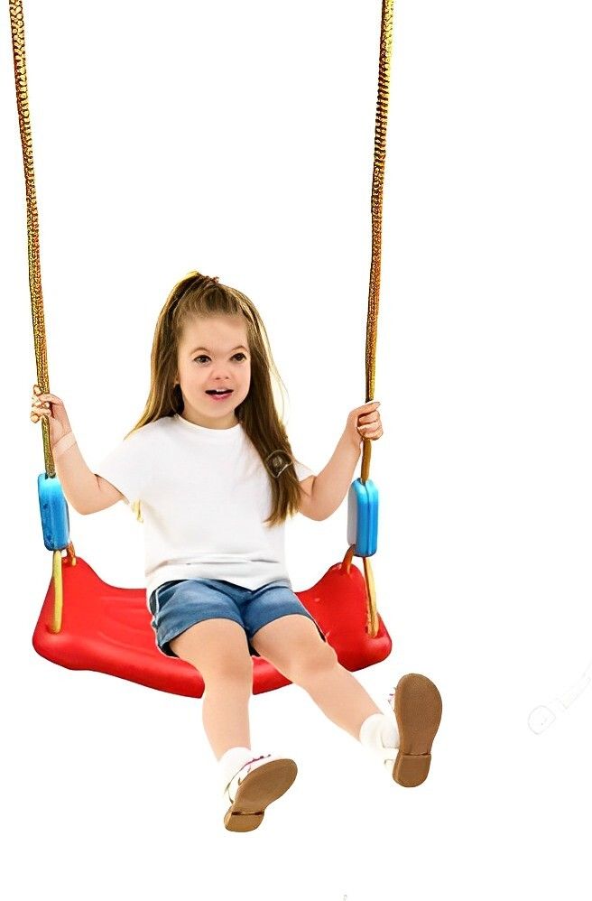synlark Rider Swing for kids with Adjustable Height Age 3+ Bear Upto 80 Kg Multicolor-picture-37