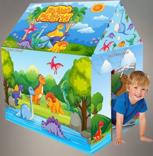 nutriverse Tent House For Kids Large Size Jumbo Tent House (Multicolor)_FK03-picture-10
