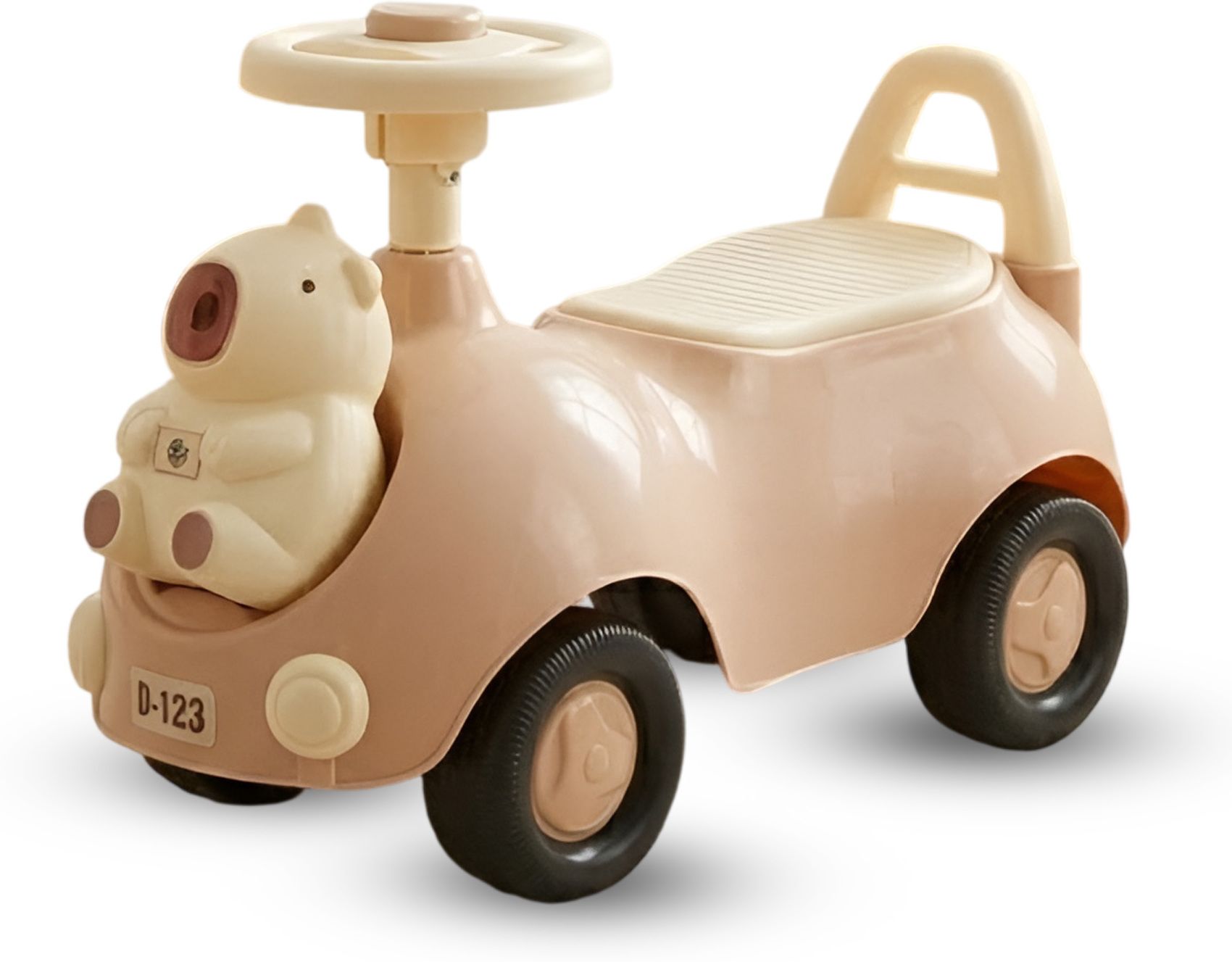 Baloo Push Rideon's Car With Toy Bar Storage & Back Rest For Boys & Girls-image-36