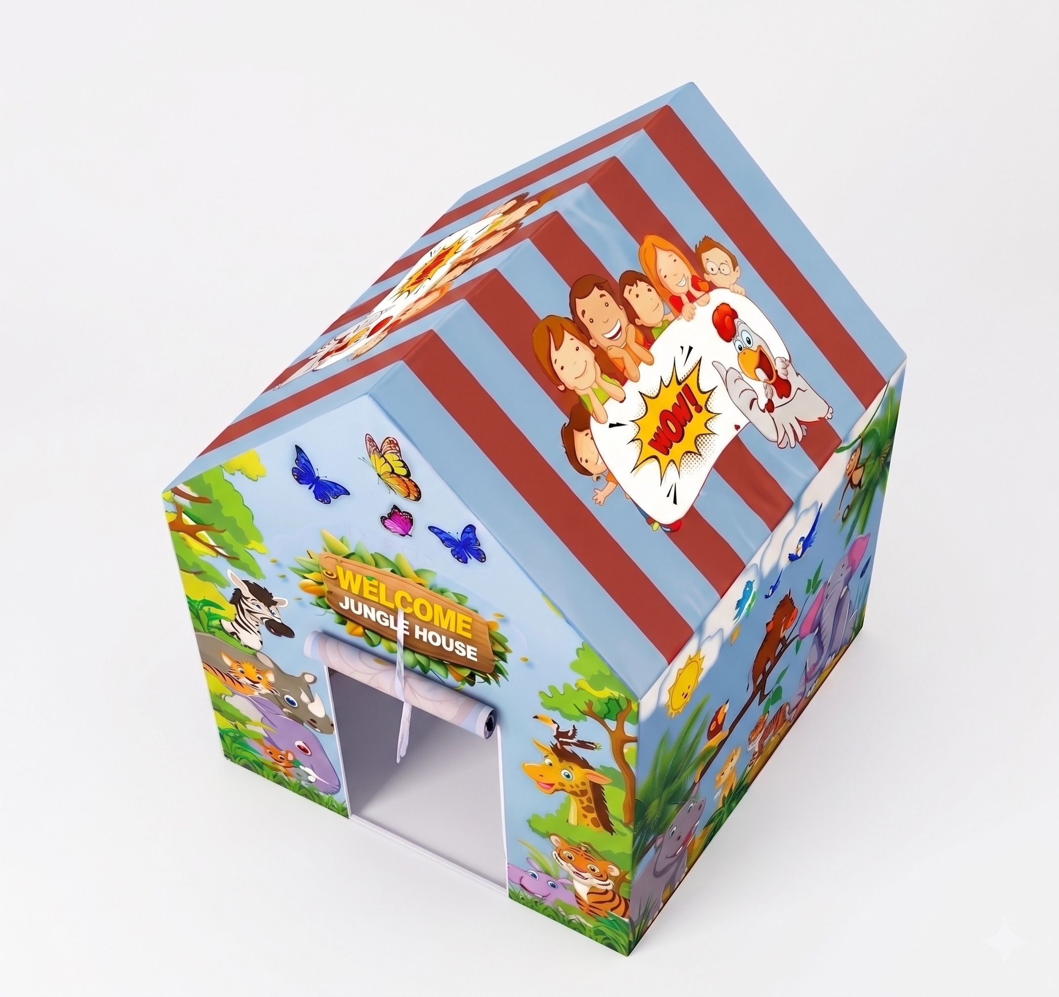 shwetraj Kids Foldable Play Tent House welcome home Tent - For Home-picture-26
