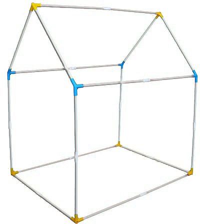 planet of toys Play theme tent house Spare Parts | Sockets & Pipes for Universal Hut Type Kids-picture-11