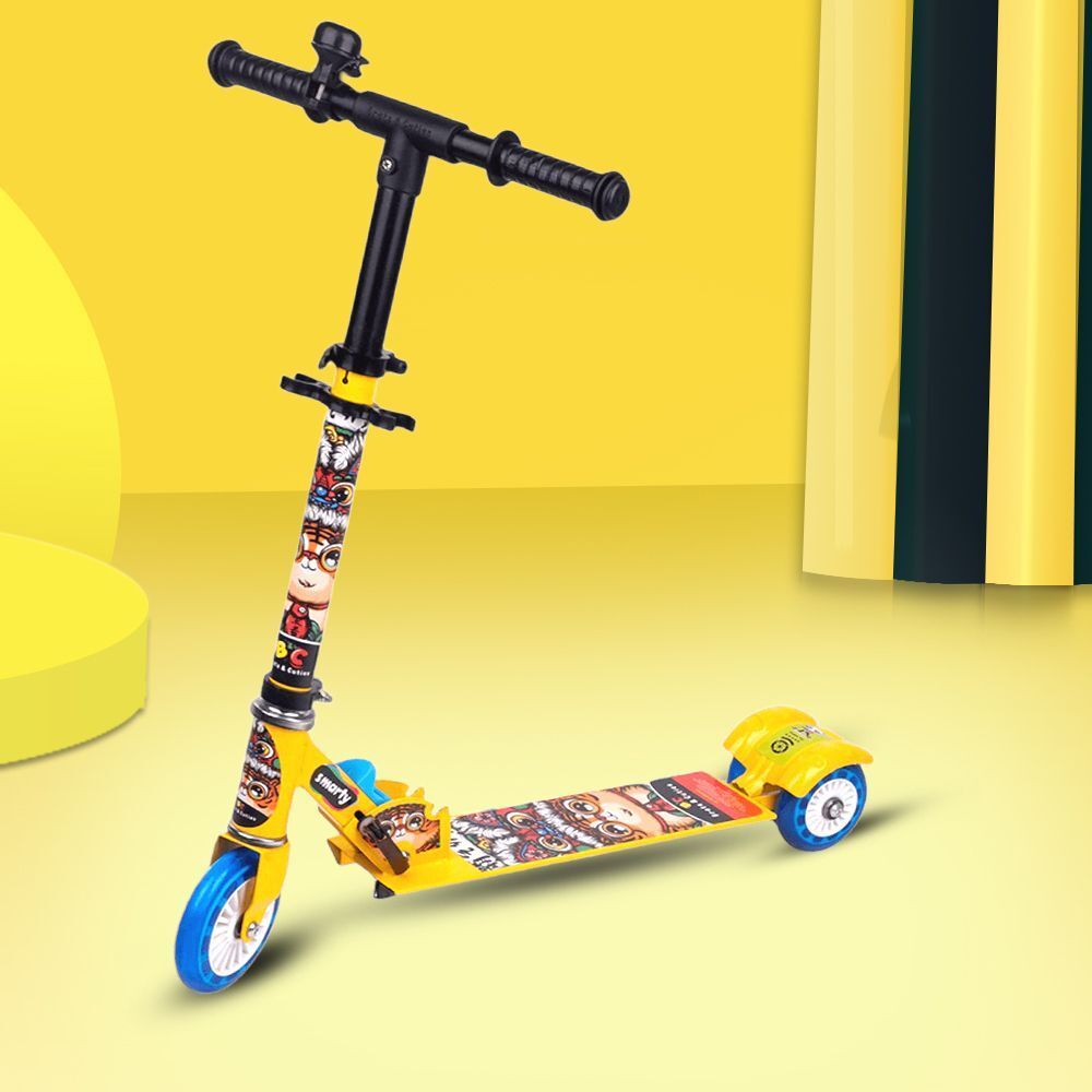 New One Foldable Scooter & Height Adjustable | CAP:50KG | AGE 5-10 YRS-image-38