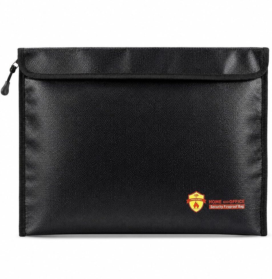 snowie soft Fireproof Waterproof Document Bag Security Bag-picture-8