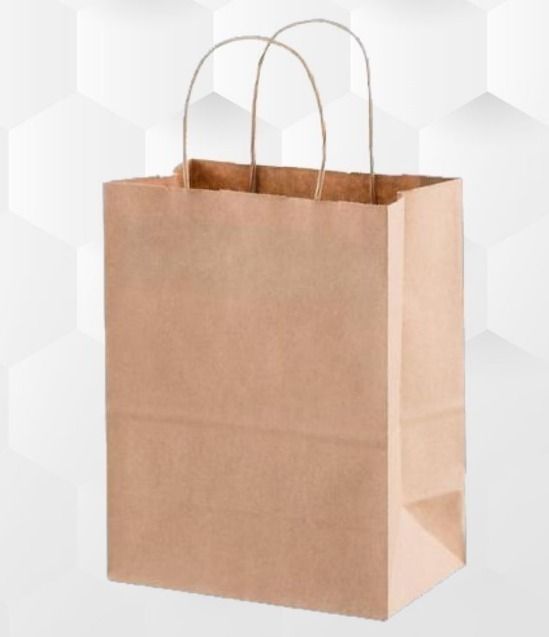 anupam Brown Paper Bags with Twisted Handles Suits In Gifting, Shopping & Packing Security Bag-picture-20
