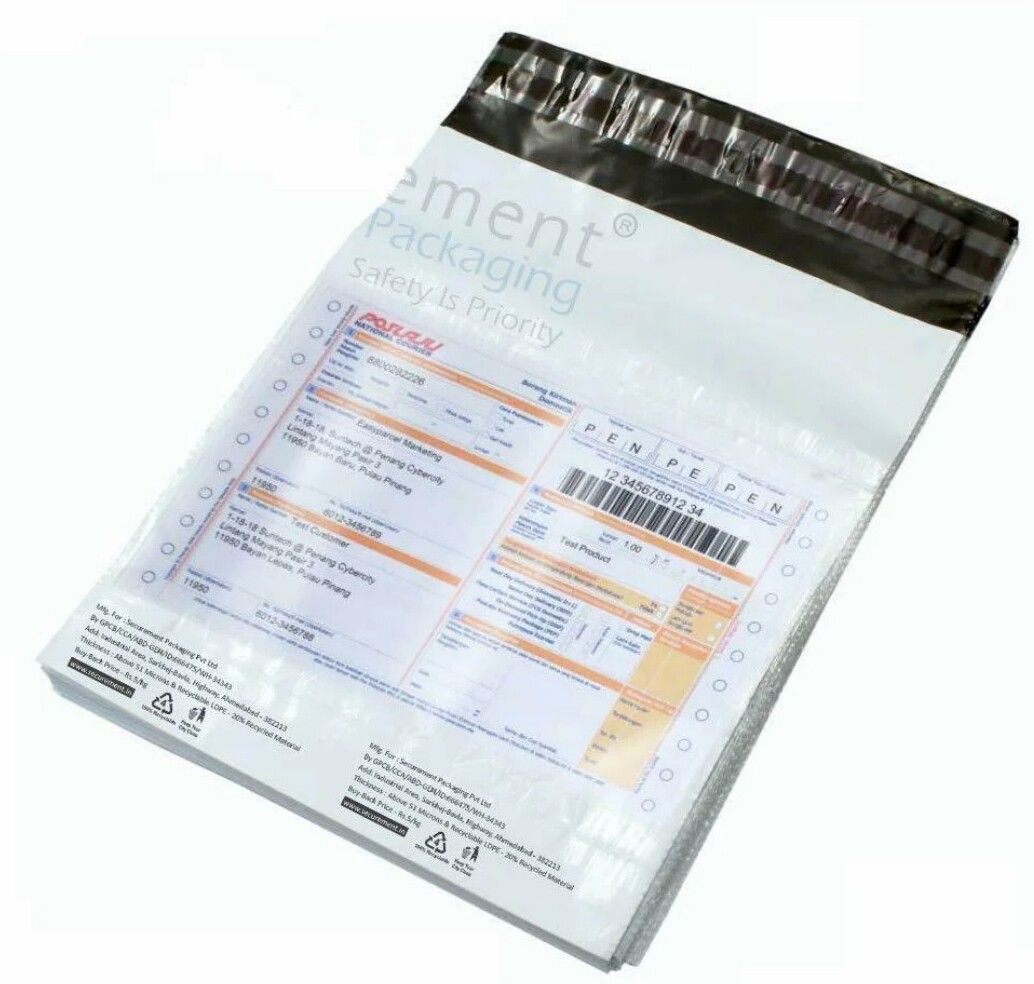 leopack PLN POD Courier Bags - Self-Adhesive Packing List Envelopes Security Bag-picture-34