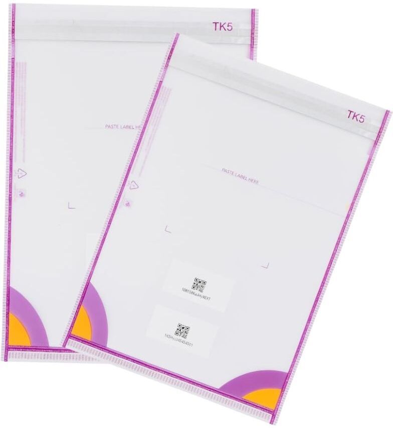 meesho Transparent Poly Security Bag 10x12 Pack of 100 Security Bag-picture-2