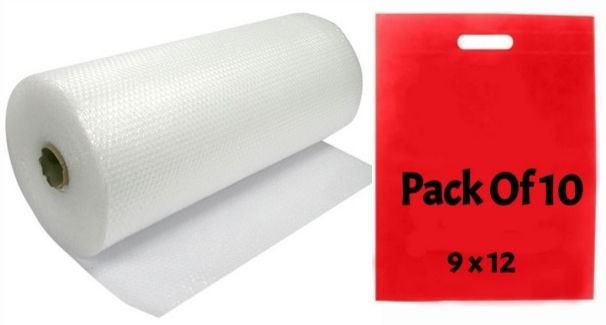 shrinath High Quality Air Bubble Wrap Roll for Packing and Safety 55 Ft Security Bag-picture-10