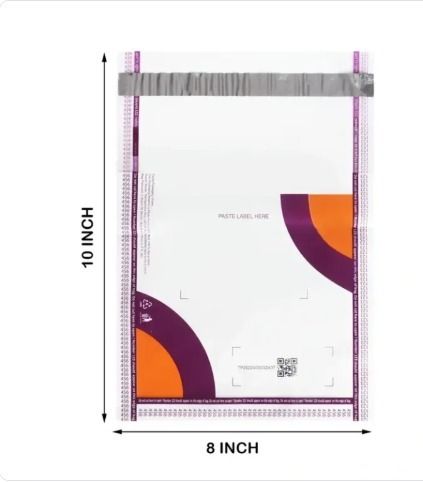 sawariya seth Transparent Packaging Barcoded Bags with QR code without POD Security Bag-picture-20