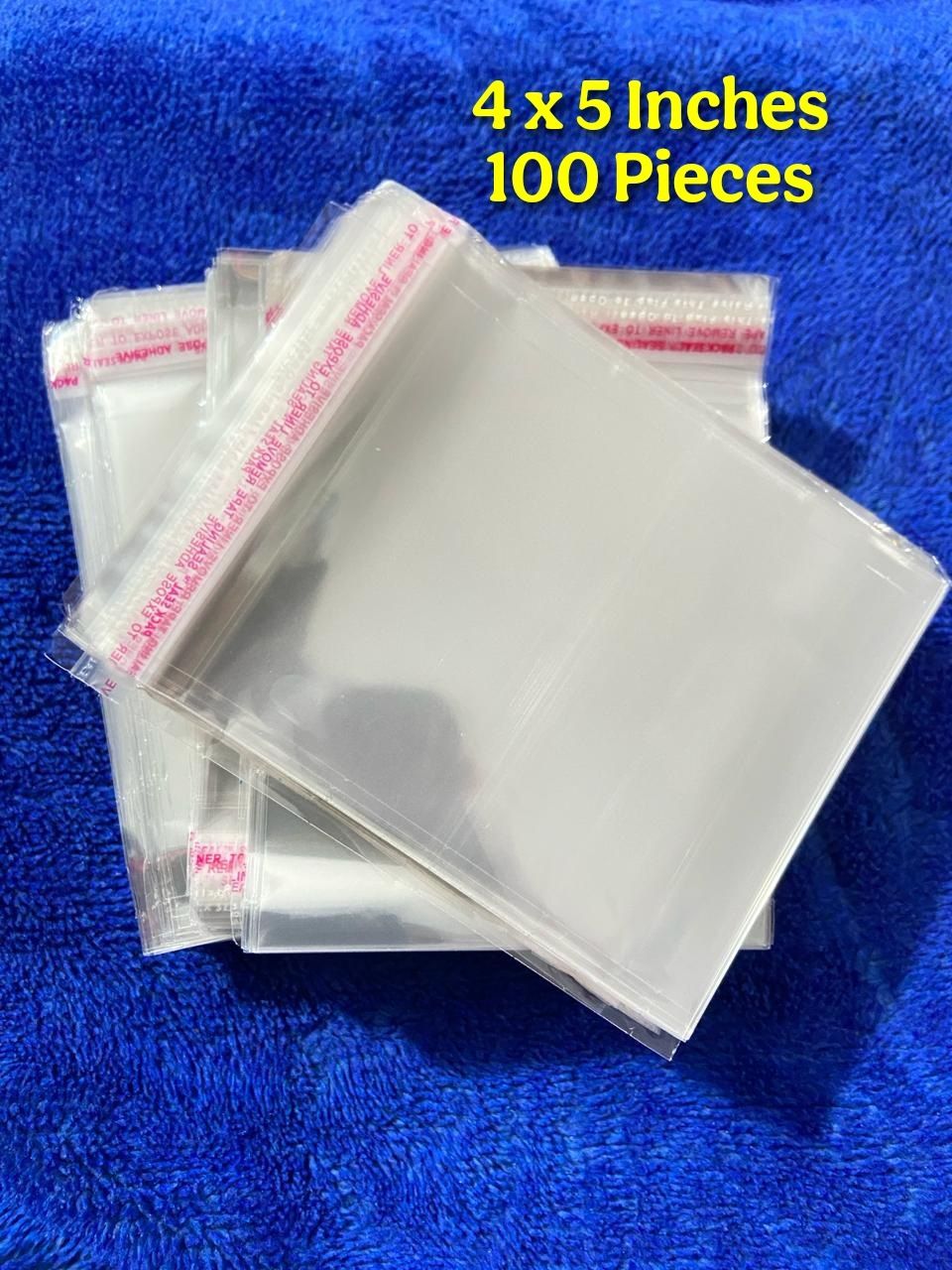 maxfeat OPP Self Adhesive Packing Pouches 4x5 Inch 100 Pcs Security Bag-picture-20