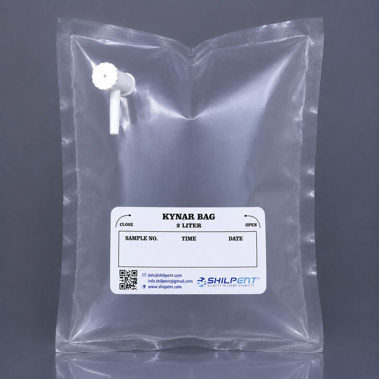 Kynar Gas Sampling Bag-2 Liter (Operating Temperature–160°F /71 °C Security Bag-image-13