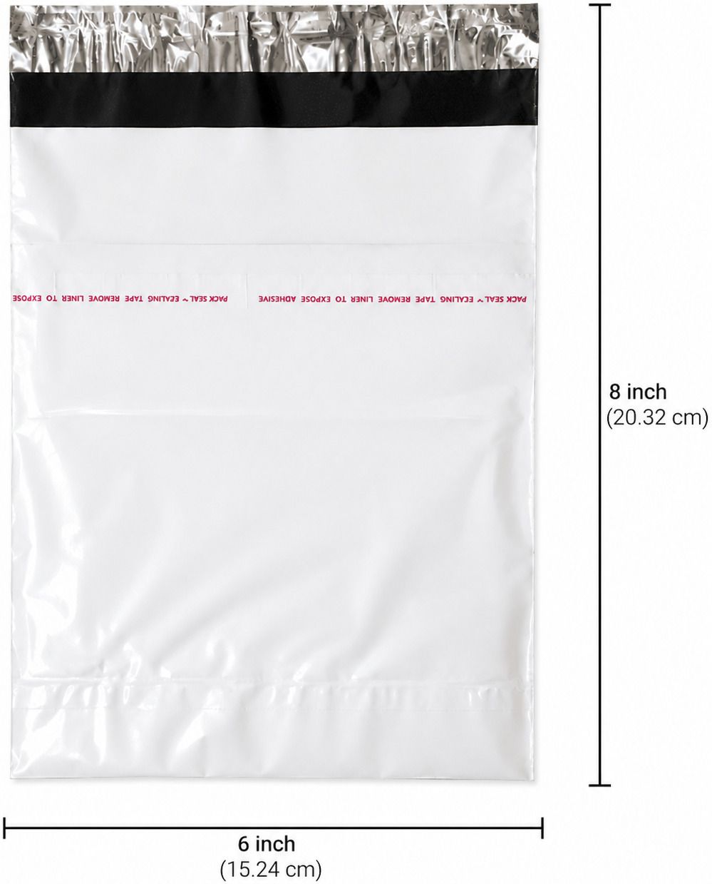 packsmith packaging pouch pp pack small size 6*8 inch 100 bag Security Bag-picture-30