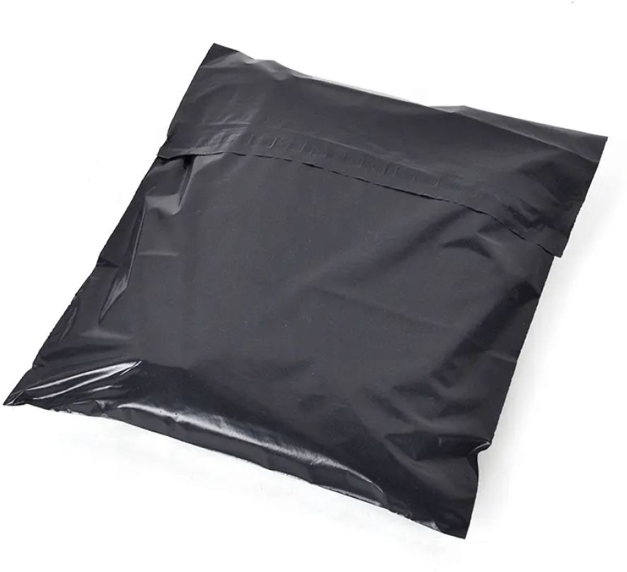 10x12 inches Without POD Black Courier Bags / Pack Of 100 PCS / 55 Micron Security Bag-image-43