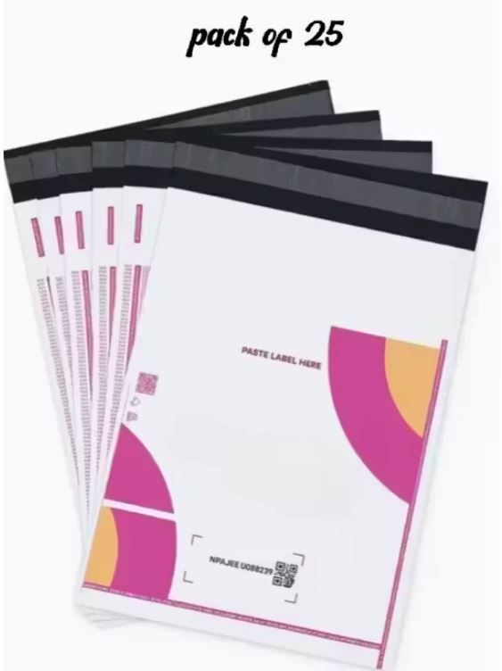 10×8 Inch Meesho Non-Transparent Without POD Strong Self Seal Packaging Pouch Security Bag