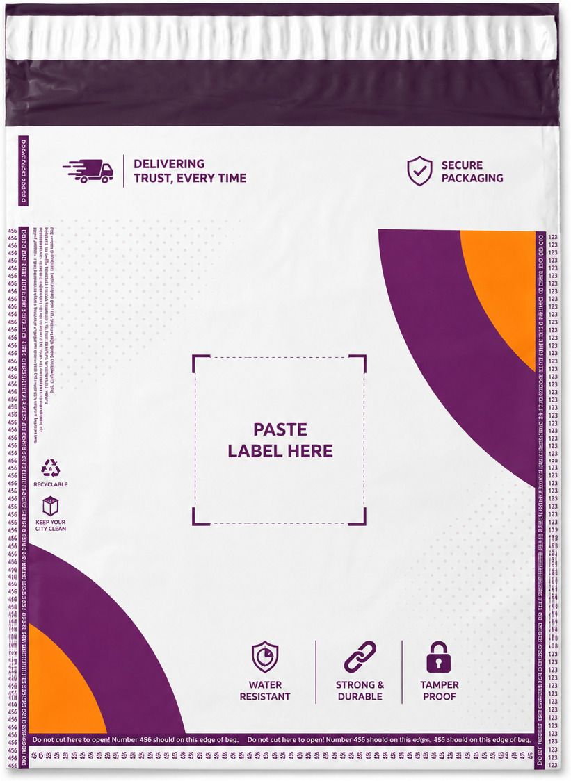 jeemdaal 10×8 Inch Mee-so Non-Transparent Without POD Strong Self Seal Packaging Pouch Security Bag-picture-11