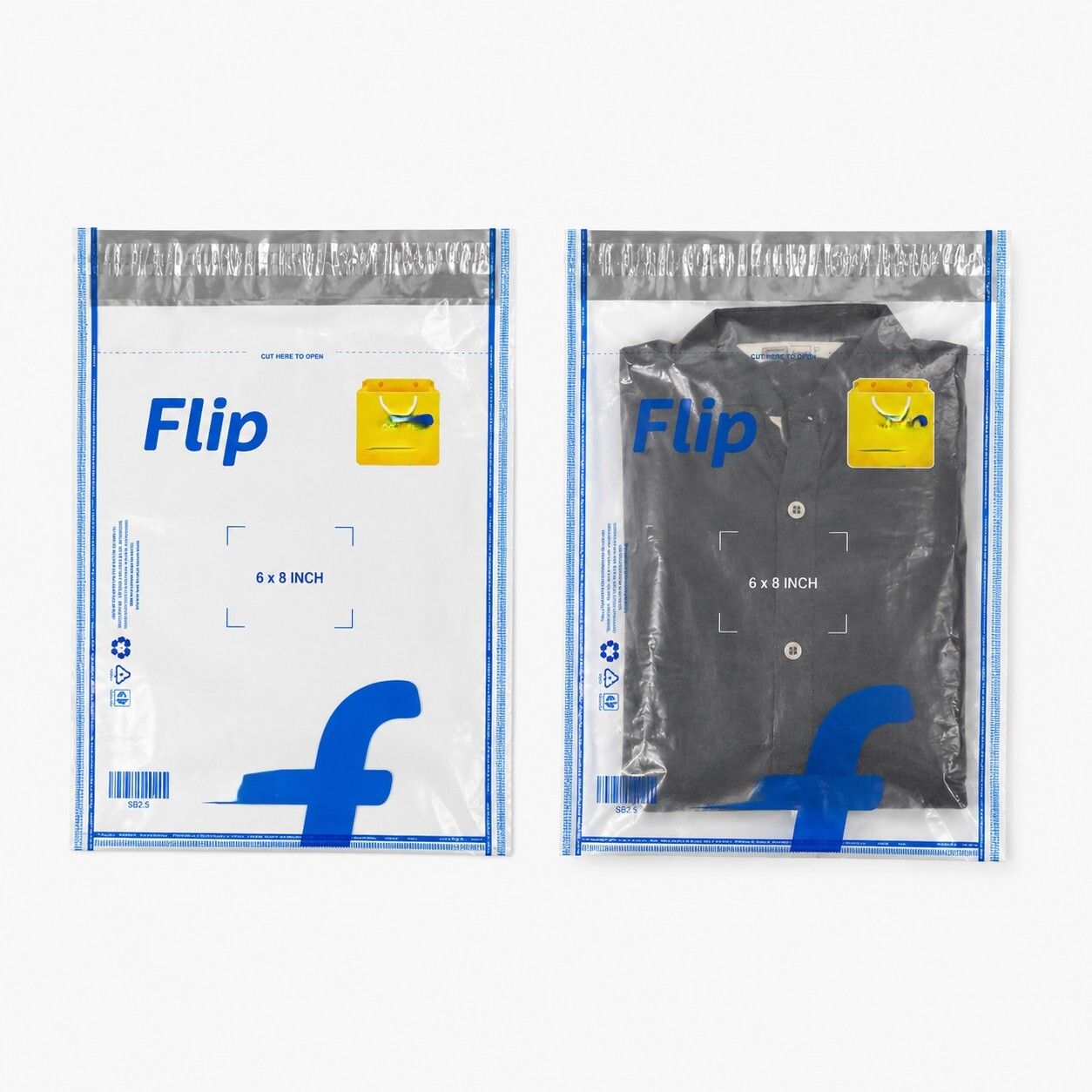 Transparent QR Poly Mailer Bag | Self Adhesive Courier Bag | Pack of 100 Security Bag-image-18