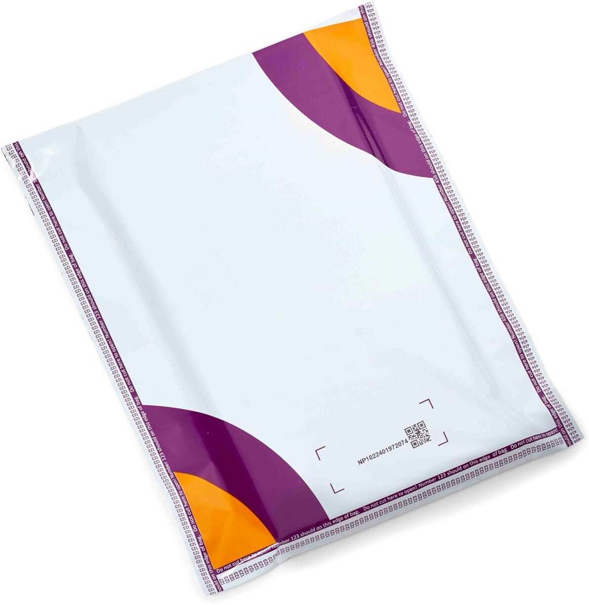 Meesho White Courier Polybags Without POD Pouch Secure Packaging Material Pack Security Bag