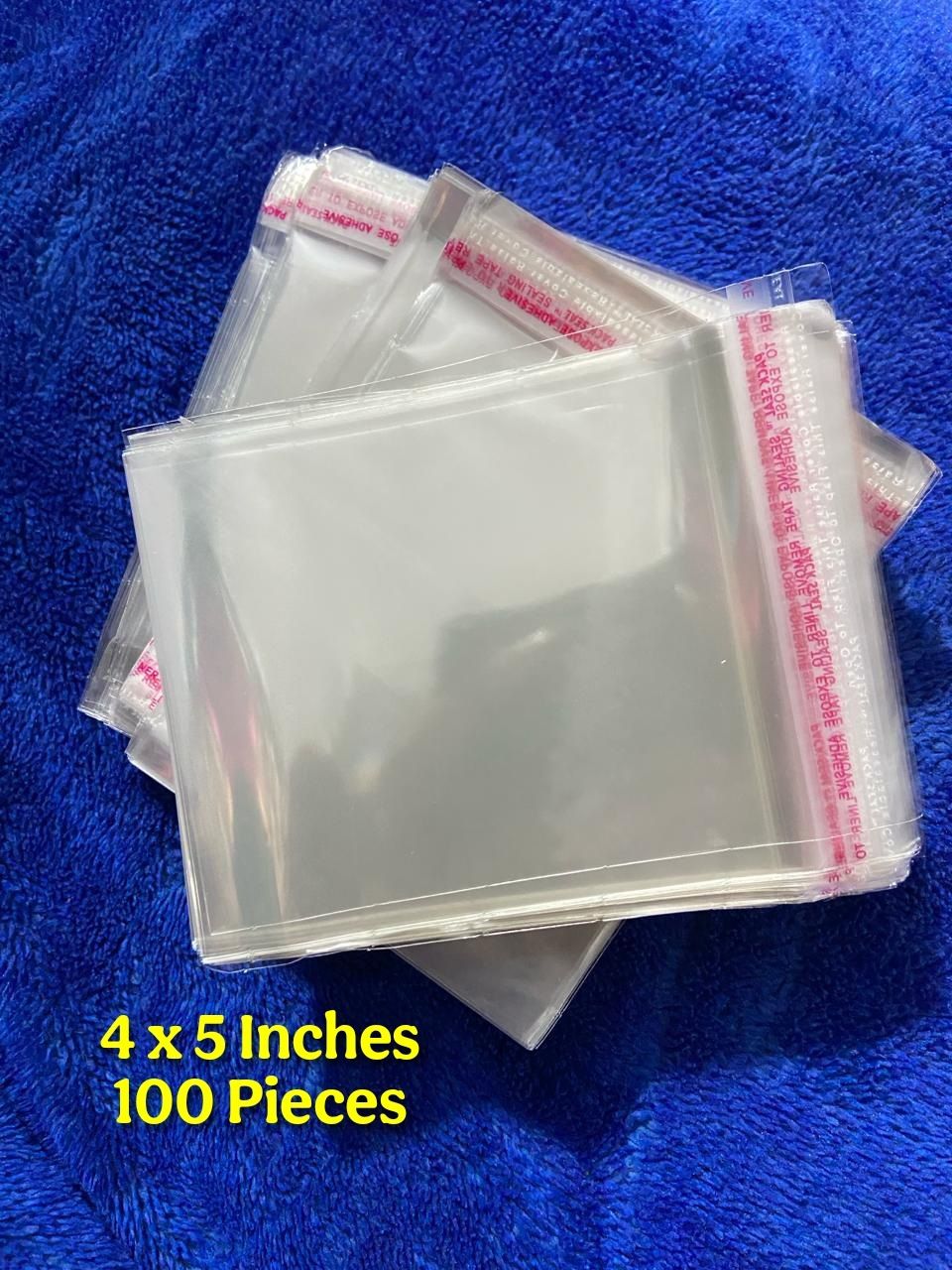 Transparent OPP Packing Bags 4x5 Inch 100 Pieces Security Bag-image-32