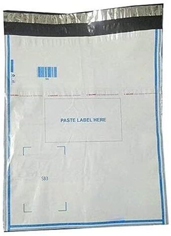 Economy Printed Poly Bag Pouch Tamper Proof LDPE Courier Bag 50 Pack Security Bag