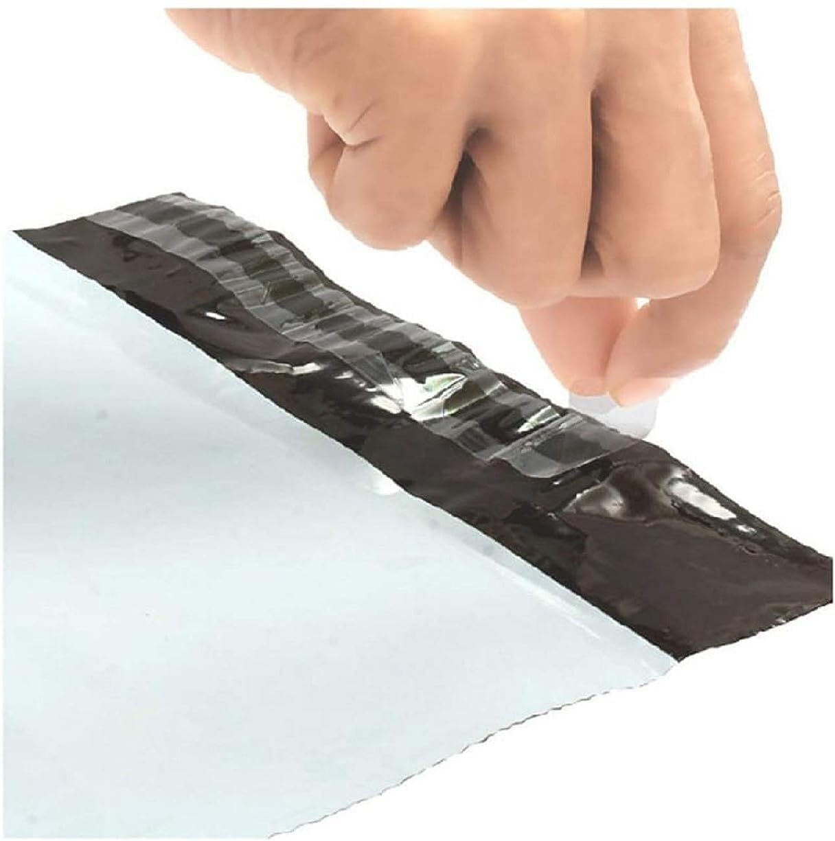 powerlon 12X16 INCH Tamper Proof Courier Bags With POD JACKET 55 MICRON 50 PCS POUCHES Security Bag-picture-1