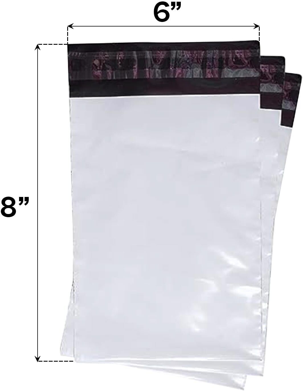 Courier Bags 6x8 Inches without POD Sleeve (Non POD) PACK OF 100 Security Bag-image-21
