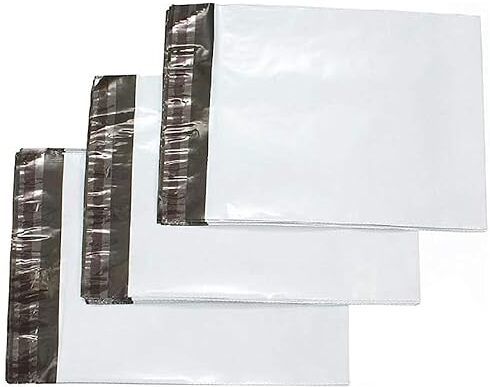 16X20 INCH Tamper Proof Courier Bags With POD JACKET 55 MICRON 50 PCS POUCHES Security Bag-image-1