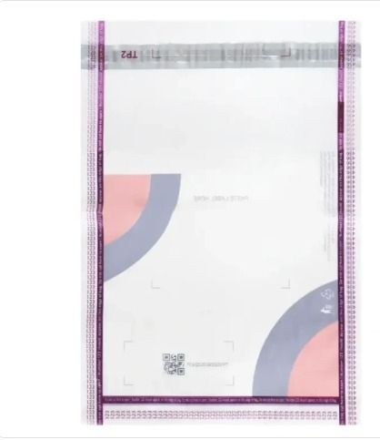 sawariya seth Transparent Packaging Barcoded Bags with QR code without POD Security Bag-picture-13