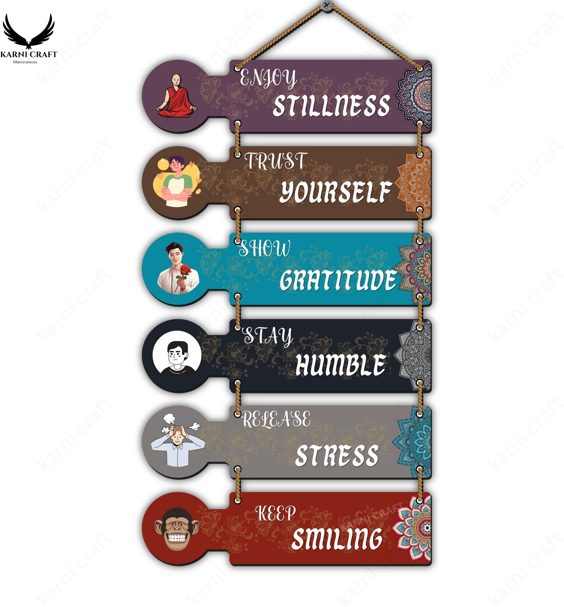 karni craft Premium motivational Wall hanging Hanging For Living Room,Bedroom,office Digital Reprint 18 inch x 30 inch Painting-picture-24