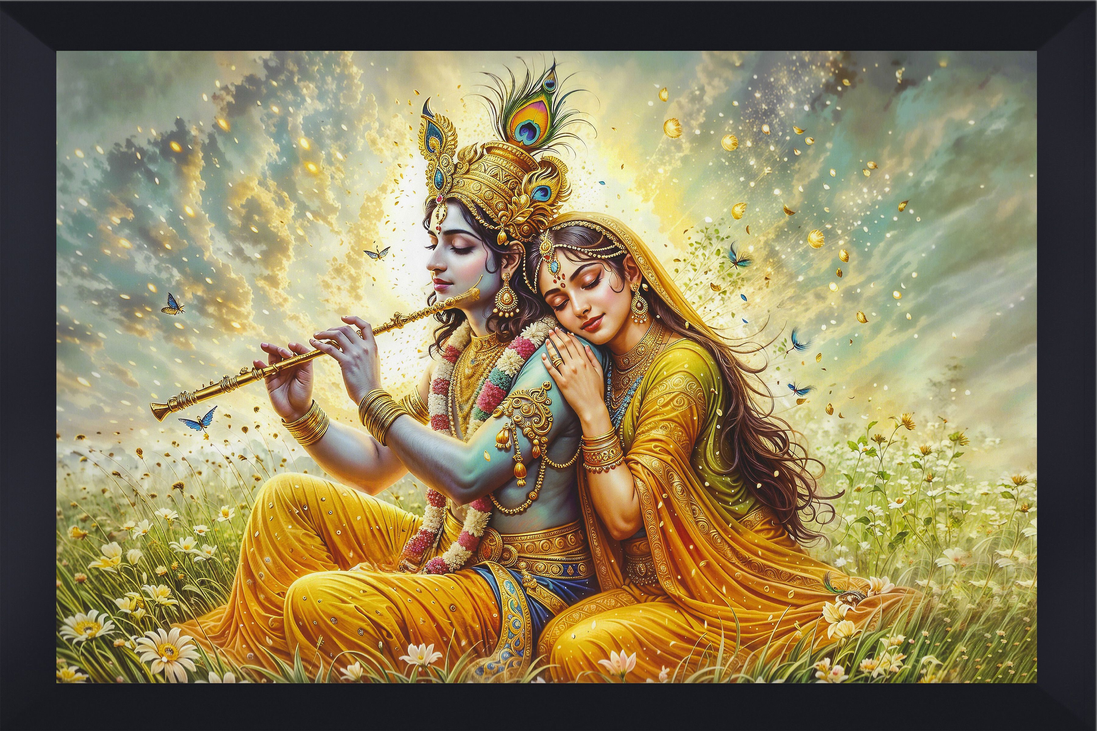 gita govinda Wood Wall Photo Frame-picture-16