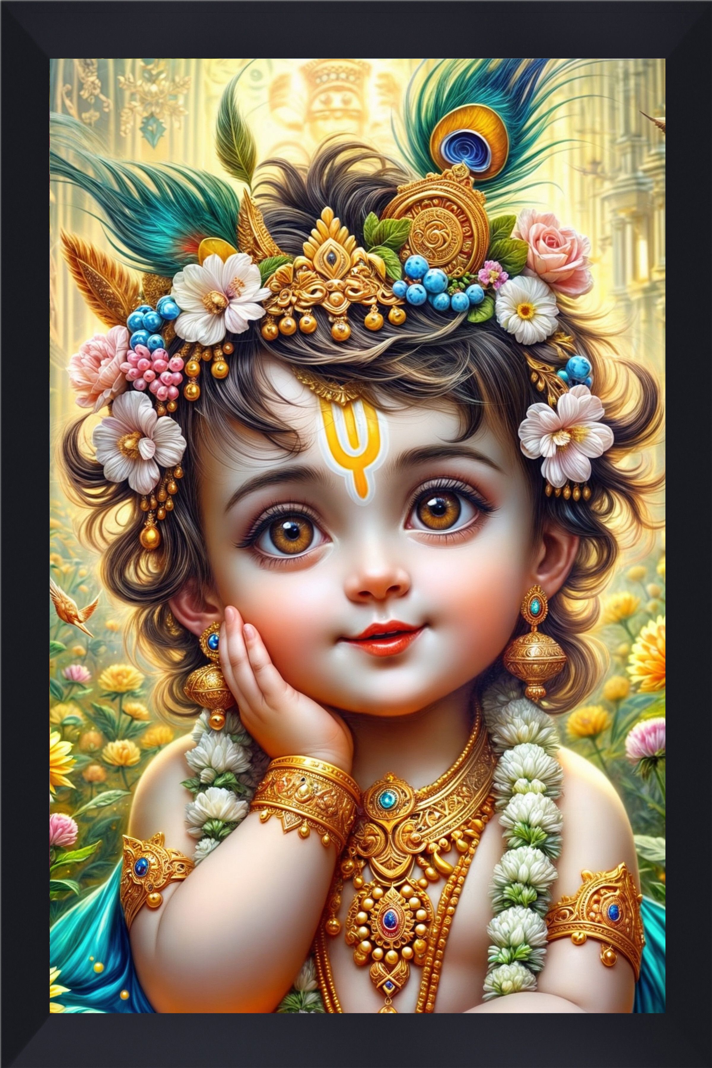 gita govinda Wood Wall Photo Frame-picture-15